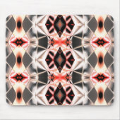 Weich bis dunkel rapport, rötlicher Lachs bis grau Mousepad (Vorne)