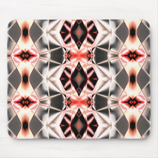 Weich bis dunkel rapport, rötlicher Lachs bis grau Mousepad (Vorne)