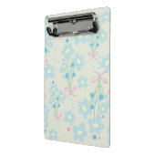 Weich Blau & Rosa Harmonie Mini Klemmbrett (Gewinkelt2)