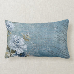 Weich Blau und Rose Kissen