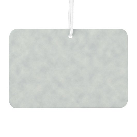 Weich blauer Pergament-Look Autolufterfrischer (Rückseite)