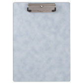 Weich blauer Pergament-Look Klemmbrett (Vorderseite)
