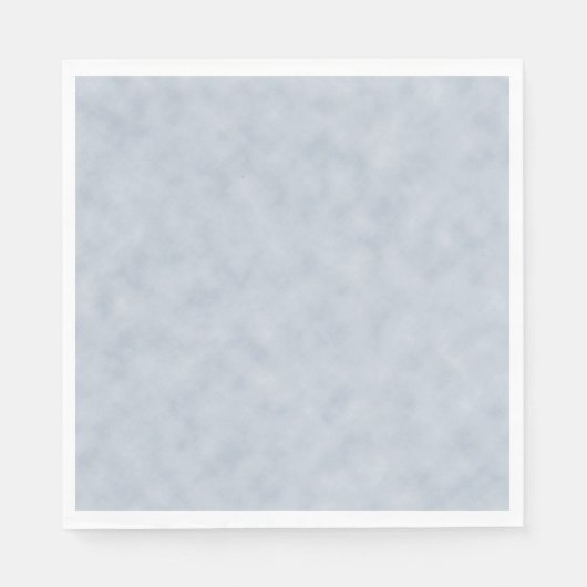 Weich blauer Pergament-Look Serviette (Vorderseite)