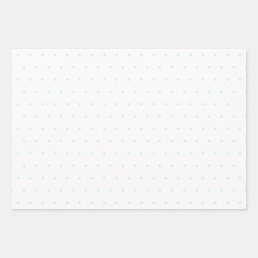 Weich blauer und weißer Besondere Anlass Geschenkpapier Set (Vorderseite 2)