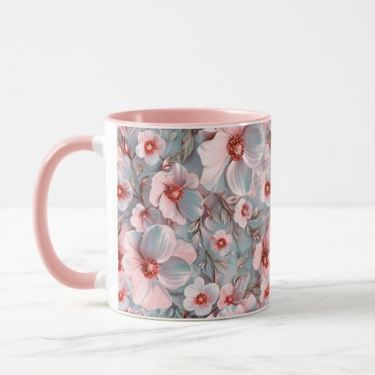 Weich bläulich tasse (Links)