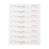 Weich blühender rosa Natur-Blumenstrauß (Bogen)