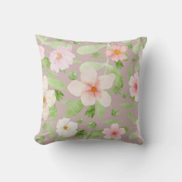 Weich, delikat, elegant, pastellfarbenes Muster Kissen