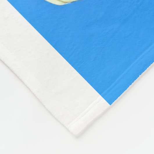 Weich, extra groß, Fleece-Decken. Goldendoodle Fleecedecke (Ecke)