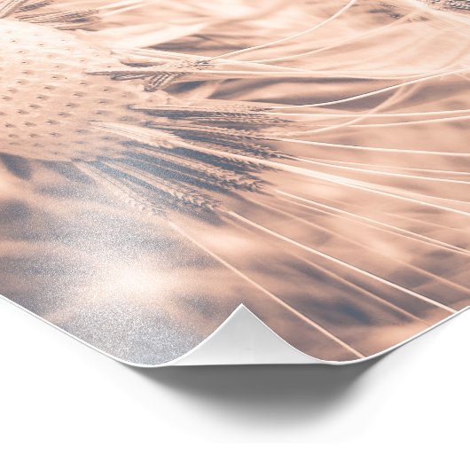 Weich Fairytale Pink Kronleuchter Blowball 2 Fotodruck (Ecke)