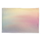 Weich gelbe blühende Märchenmädchen Kissenbezug (Rückseite)