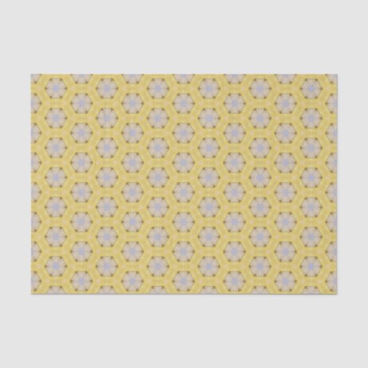 Weich gelbe Vintage Textur Nostalgisch Seidenpapier (Vorderseite)