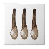 Weich-Geschälte Muscheln Fliese (Vorderseite)