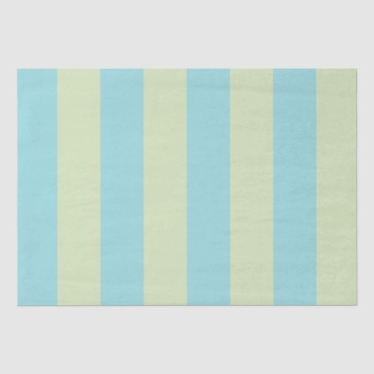 Weich gestreiftes Muster - Limone Creme & Limpet Seidenpapier (Vorderseite)