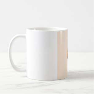 Weich getönter Mondphasen-Becher - Warmes Terrakot Kaffeetasse