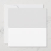 Weich-Grau-Weiß-Minimal Save the Date | Foto (Rückseite)