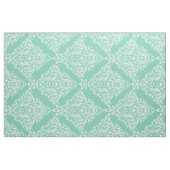 Weich grünes und weißes Blumenmuster Stoff (Fat Quarter (45,7 x 55,9 cm))