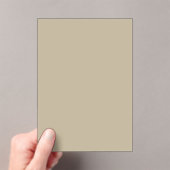 Weich hellbeige Hintergrund - Hochzeitsdesign Acryleinladungen (Insitu (Handheld))