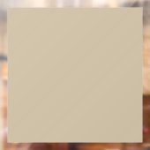 Weich hellbeige Hintergrund - Hochzeitsdesign Fensteraufkleber (Blatt 2)