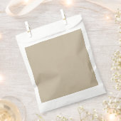 Weich hellbeige Hintergrund - Hochzeitsdesign Geschenktütchen (Ausgeschnitten)