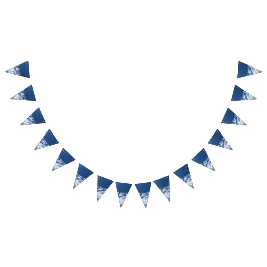 Weich, kleine Flecken Wolken Wimpelkette (Alle)