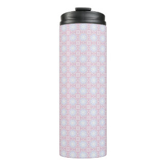 Weich Pastel geometrisch thermische Tumbler Thermosbecher