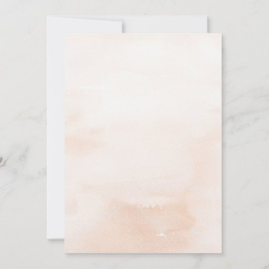 Weich Pastel Pampas Brautparty Tee Einladung (Rückseite)