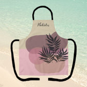 Weich Pastell Abstrakt Pink Tropische Schürze