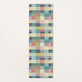 Weich Pastell Flannel Kariert Yogamatte (Vorderseite)