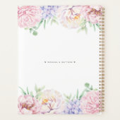 Weich Pastell floral | Weltbeste Mama-Planer aller Planer (Rückseite)