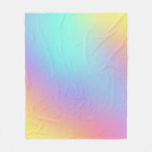 Weich Pastell Gradient Fleecedecke (Vorderseite)