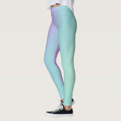 Weich Pastell Gradient Leggings (Links)