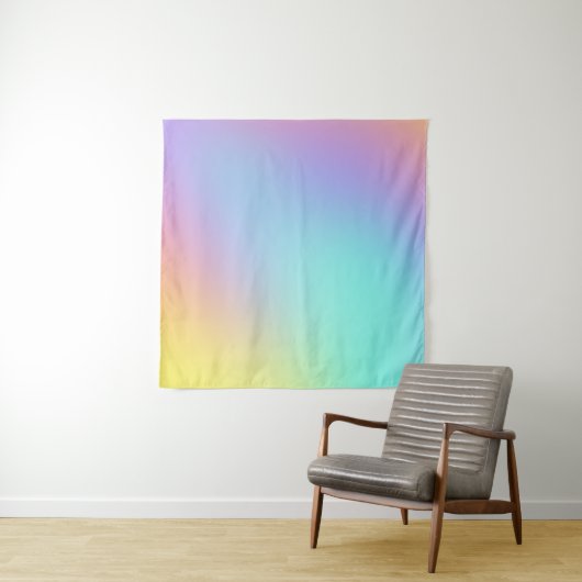 Weich Pastell Gradient Wandteppich (Beispiel (Horizontal))