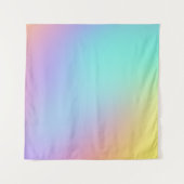 Weich Pastell Gradient Wandteppich (Vorderseite)