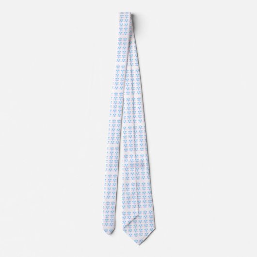 Weich Pastell Herz Muster Neck Tie Krawatte (Rückseite)