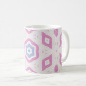 Weich Pastell Kaleidoskop Keramik Tasse (VorderseiteRechts)