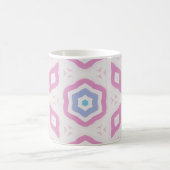 Weich Pastell Kaleidoskop Keramik Tasse (Mittel)