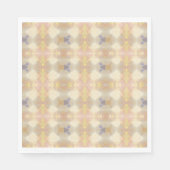 Weich Pastell Kaleidoskop Papier Napkins Serviette (Vorderseite)