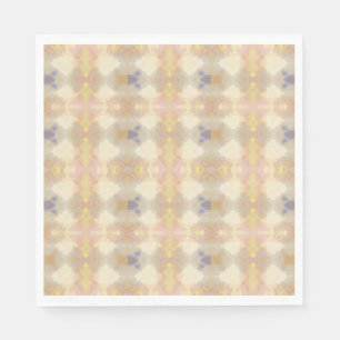 Weich Pastell Kaleidoskop Papier Napkins Serviette