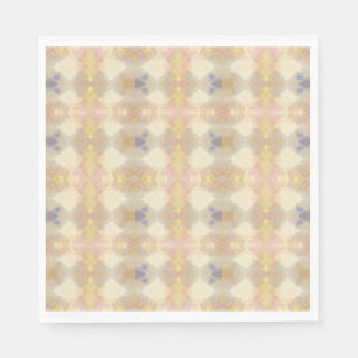 Weich Pastell Kaleidoskop Papier Napkins Serviette