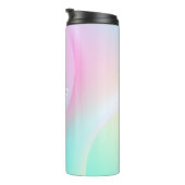 Weich Pastell Rainbow Gradient Form Thermal Tumble Thermosbecher (Nach rechts gedreht)