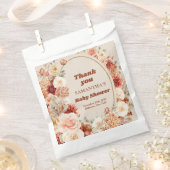 Weich pastellfarbene Bouquet Herbstgebäck Blume Ba Geschenktütchen (Ausgeschnitten)