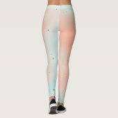 Weich pastellfarbene Leggings (Rückseite)
