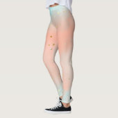 Weich pastellfarbene Leggings (Links)