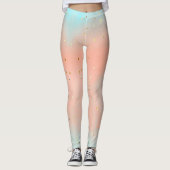 Weich pastellfarbene Leggings (Vorderseite)