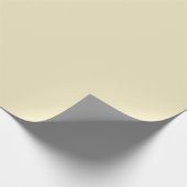 Weich Pastellpear Gelb Solid Geschenkpapier (Ecke)