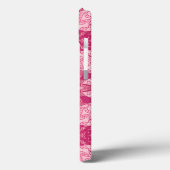 Weich rosa Abstraktes Mandala-Muster Case-Mate iPhone Hülle (Rückseite / Links)
