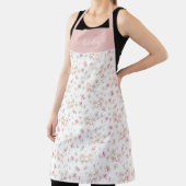 Weich rosa Blume Schürze (InSitu)