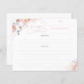 Weich rosa Blumenkohl Brautparty Rezept (Vorne/Hinten)