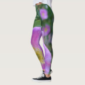 Weich rosa Blüte Leggings (Links)