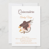 Weich rosa Charra Wasserfarben Einladung, rosa Einladung (Rückseite)